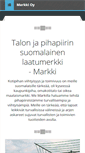 Mobile Screenshot of markki.fi